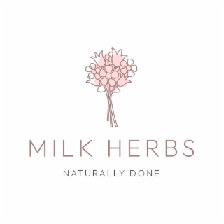 MILK HERBS NATURALLY DONE logo