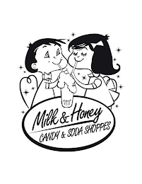 MILK & HONEY CANDY & SODA SHOPPES logo