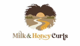 MILK & HONEY CURLS logo