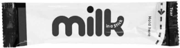 MILK IN A STICK HOLD HERE TEAR logo