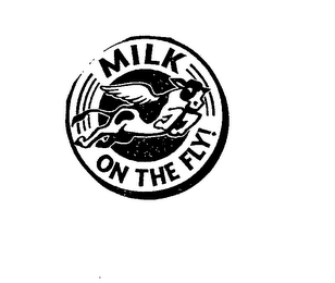 MILK ON THE FLY! logo