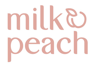 MILK PEACH logo
