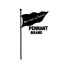 MILK PRODUCTS OF DISTINCTION PENNANT BRAND logo