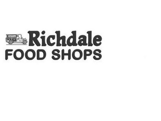 MILK RICHDALE FOOD SHOPS logo