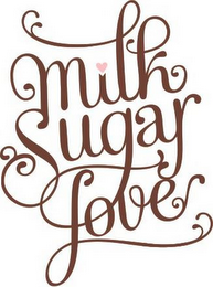 MILK SUGAR LOVE logo