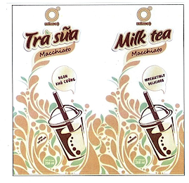 MILK TEA MACCHIATO IRRESISTIBLY DELICIOUS ZERO DEGREE TRA SUA MACCHIATO NGON KHO CUONG KHONG DO logo