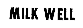 MILK WELL logo