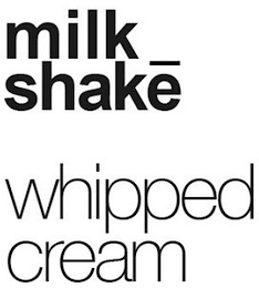 MILK_SHAKE WHIPPED CREAM logo