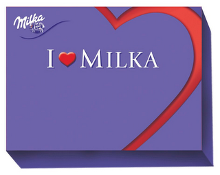 MILKA MILKA I MILKA logo