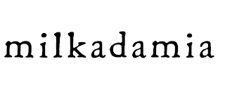 MILKADAMIA logo
