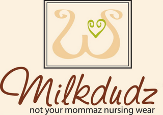 MILKDUDZ - NOT YOUR MOMMAZ NURSING WEAR logo