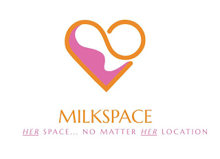 MILKSPACE HER SPACE...NO MATTER HER LOCATION logo