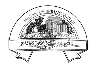 MILL BROOK SPRING WATER MILL BROOK logo