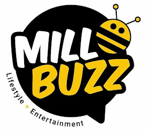 MILL BUZZ LIFESTYLE + ENTERTAINMENT logo