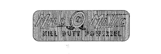 MILL-O-MATIC MILL DUTY POWEREEL logo