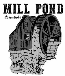 MILL POND ESSENTIALS logo