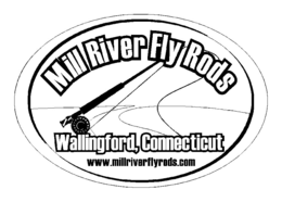 MILL RIVER FLY RODS WALLINGFORD, CONNECTICUT WWW.MILLRIVERFLYRODS.COM logo