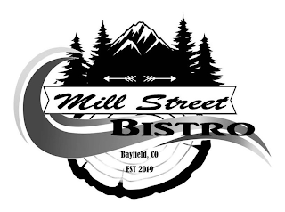 MILL STREET BISTRO BAYFIELD, CO EST 2019 logo
