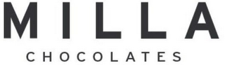 MILLA CHOCOLATES logo