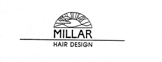 MILLAR HAIR DESIGN logo