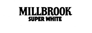 MILLBROOK SUPER WHITE logo
