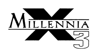MILLENNIA X 3 logo