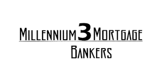 MILLENNIUM 3 MORTGAGE BANKERS logo