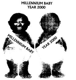 MILLENNIUM BABY YEAR 2000 logo