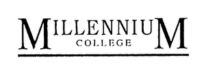 MILLENNIUM COLLEGE logo