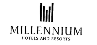 MILLENNIUM HOTELS AND RESORTS logo