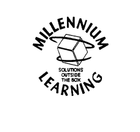 MILLENNIUM LEARNING SOLUTIONS OUTSIDE THE BOX logo