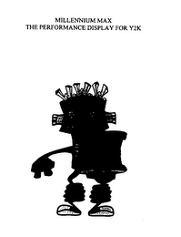 MILLENNIUM MAX THE PERFORMANCE DISPLAY FOR Y2K logo