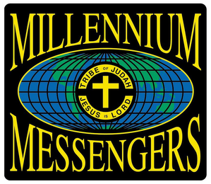 MILLENNIUM MESSENGERS TRIBE OF JUDAH JESUS IS LORD logo