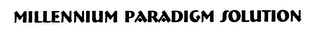 MILLENNIUM PARADIGM SOLUTION logo