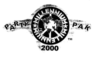 MILLENNIUM PARTY PAK 2000 logo