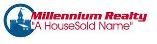 MILLENNIUM REALTY "A HOUSESOLD NAME" logo