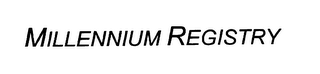 MILLENNIUM REGISTRY logo