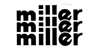 MILLER logo