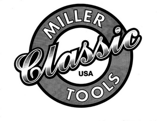 MILLER CLASSIC USA TOOLS logo