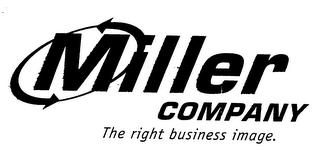 MILLER COMPANY THE RIGHT BUSINESS IMAGE. logo