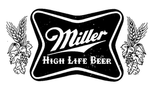 MILLER HIGH LIFE BEER logo