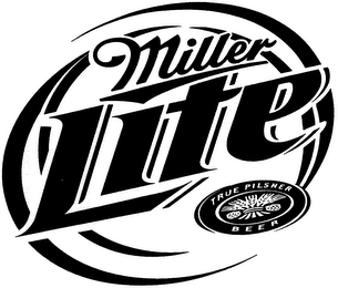 MILLER LITE TRUE PILSNER BEER