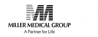 MILLER MEDICAL GROUP A PARTNER FOR LIFE MM logo