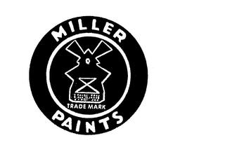 MILLER PAINTS TRADE MARK logo