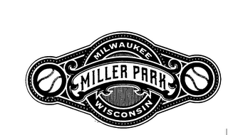MILLER PARK MILWAUKEE WISCONSIN logo