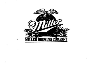 MILLER SINCE 1855 MILLER BREWING COMPANY logo