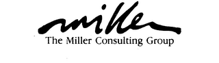MILLER THE MILLER CONSULTING GROUP logo
