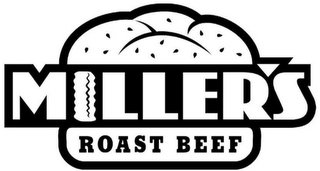 MILLER'S ROAST BEEF logo