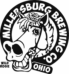 MILLERSBURG BREWING CO. OHIO WILD ROSIE logo