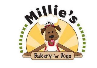 MILLIE'S BAKERY FOR DOGS logo